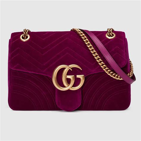 gucci gg velvet bag|Meer.